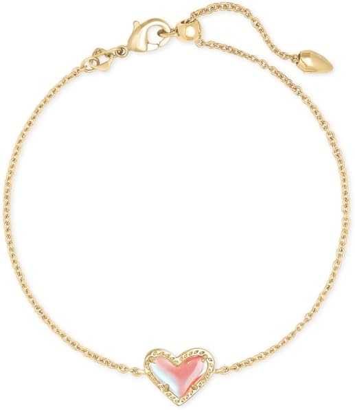 Kendra Scott Ari Heart Link Chain Bracelet for Women, Fashion Jewelry