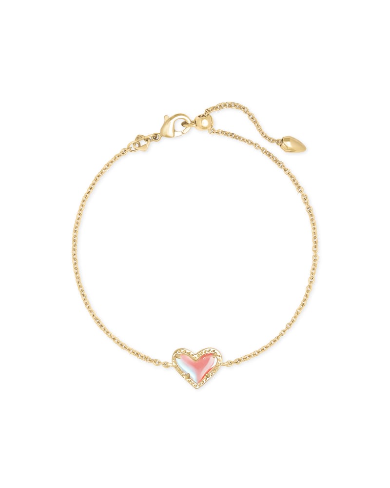 Kendra Scott Ari Heart Link Chain Bracelet for Women, Fashion Jewelry