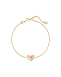Kendra Scott Ari Heart Link Chain Bracelet for Women, Fashion Jewelry