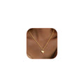 HERIER Cute Heart Necklace Dainty 18k Gold Plated Tiny Heart Pendant Choker Necklaces Small Gold Love Open Heart Chain Necklace for Women Simple Gold Necklace for Women Trendy Jewelry