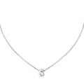MOMOL Small Initial Necklace for Women Stainless Steel Tiny Letter Necklace Personalized Name Necklace