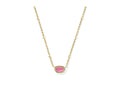 Kendra Scott Mini Elisa 14k Gold-Plated Satellite Short Pendant Necklace, Fashion Jewelry for Women