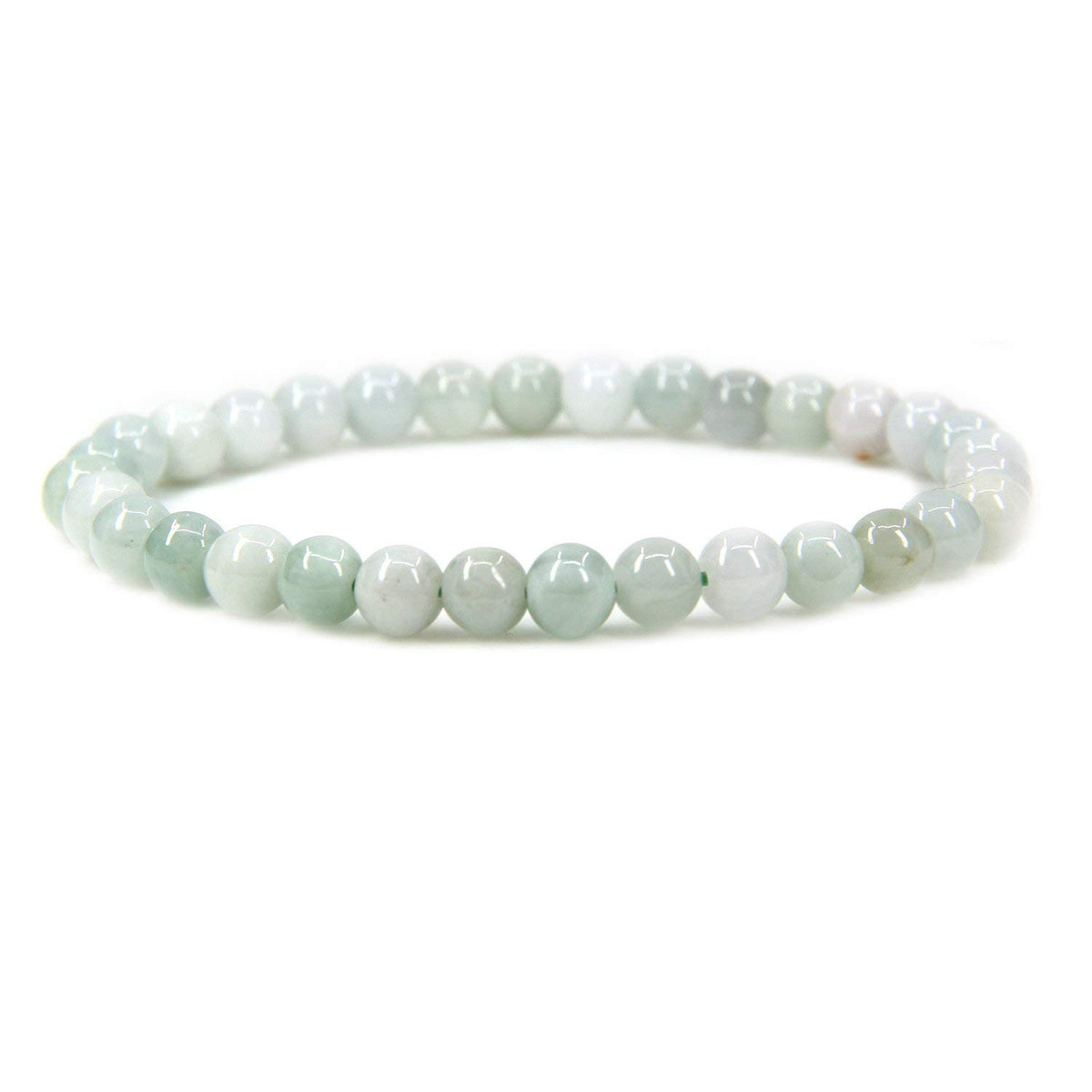 Angelstones Gemstones 6mm Round Beads Healing Crystal Bracelet for women | Natural Gemstone, Handmade Gifts for Women, Healing Crystal Round Beaded Stretch Bracelets, Unisex Jewelry for Women and Men