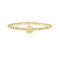 Gold Bracelets for Women 14K Gold Beaded Bracelets Stackable Bracelets for Women Gold Charm Bracelet Non Tarnish Gold Jewelry for Women Trendy