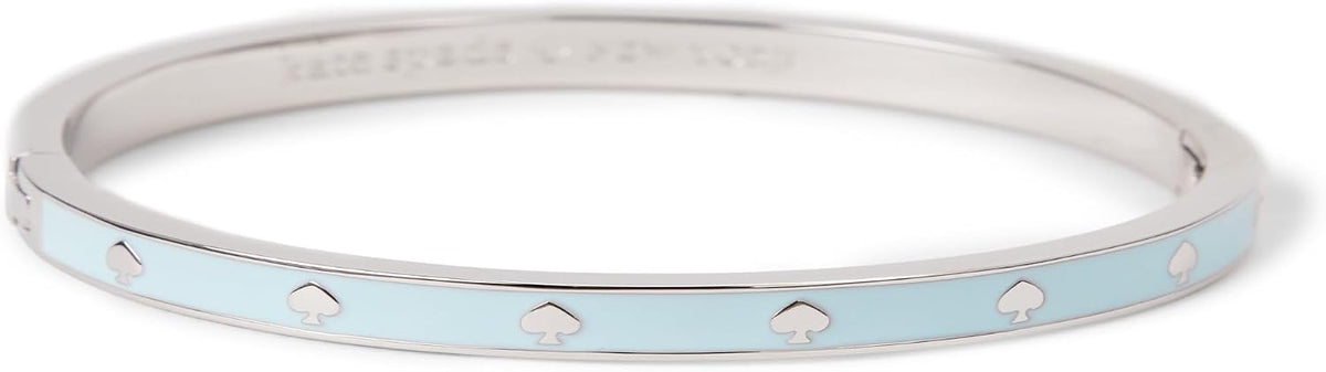 kate spade new york womens Spot The Spade Thin Enamel Hinged Bangle
