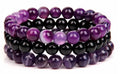 WFJ Black Obsidian Hematite Triple Protection Bracelets Set - Tiger Eye Beaded Natural Stone Bracelet for Men Women Gemstone (10MM)