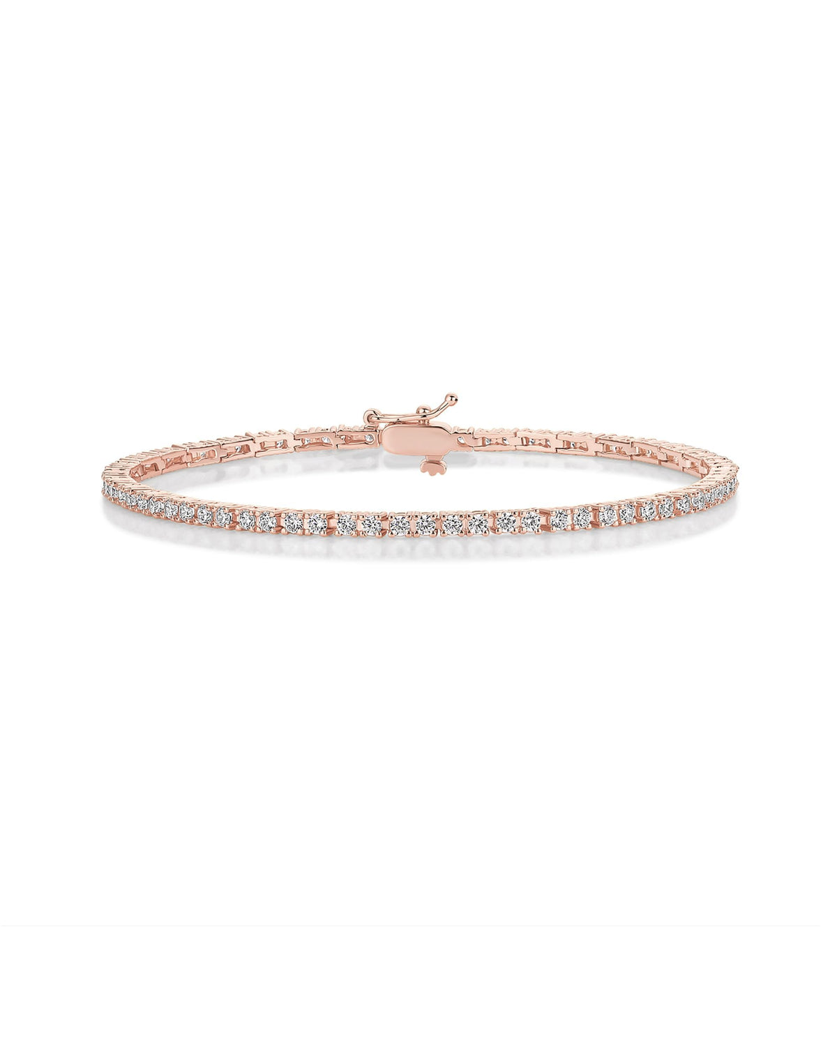 PAVOI Tennis Bracelet for Women, 14K Gold Plated 2mm Cubic Zirconia | Gold Bracelets for Women, Classic Tennis Bracelet, Cubic Zirconia Bracelet