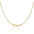 Jewlpire 18K Gold Plated 925 Sterling Silver Chain Necklace for Women Girls, 0.8mm Box Chain Lobster Claw Clasp-Super Thin & Strong Necklace Chain 16/18/20/22/24 Inch