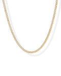 PAVOI Chain Necklace for Women, 14K Gold Plated Adjustable Layering Chain