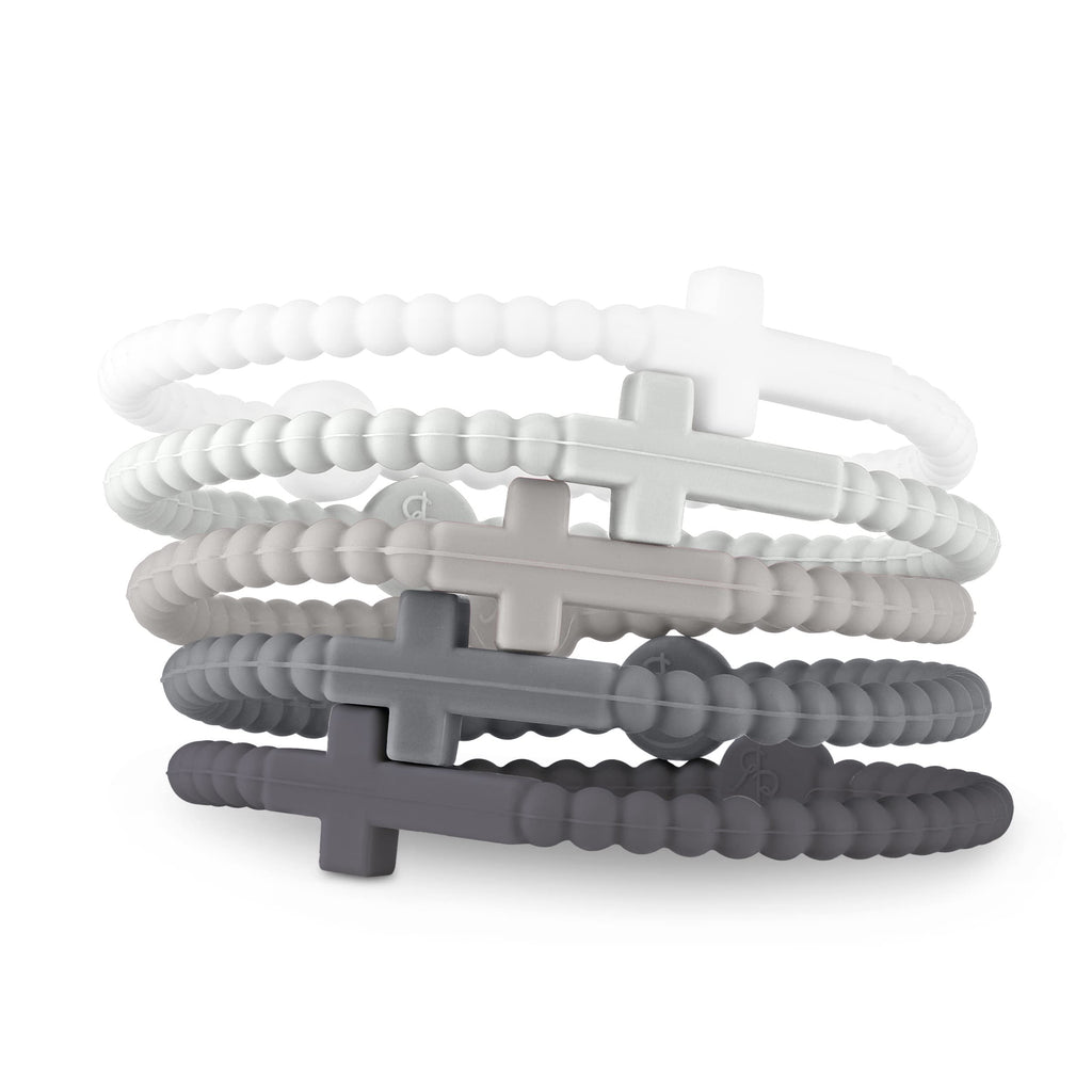 Ryan & Rose Jesus Bracelets - Cross Silicone Bracelet