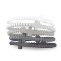 Ryan & Rose Jesus Bracelets - Cross Silicone Bracelet