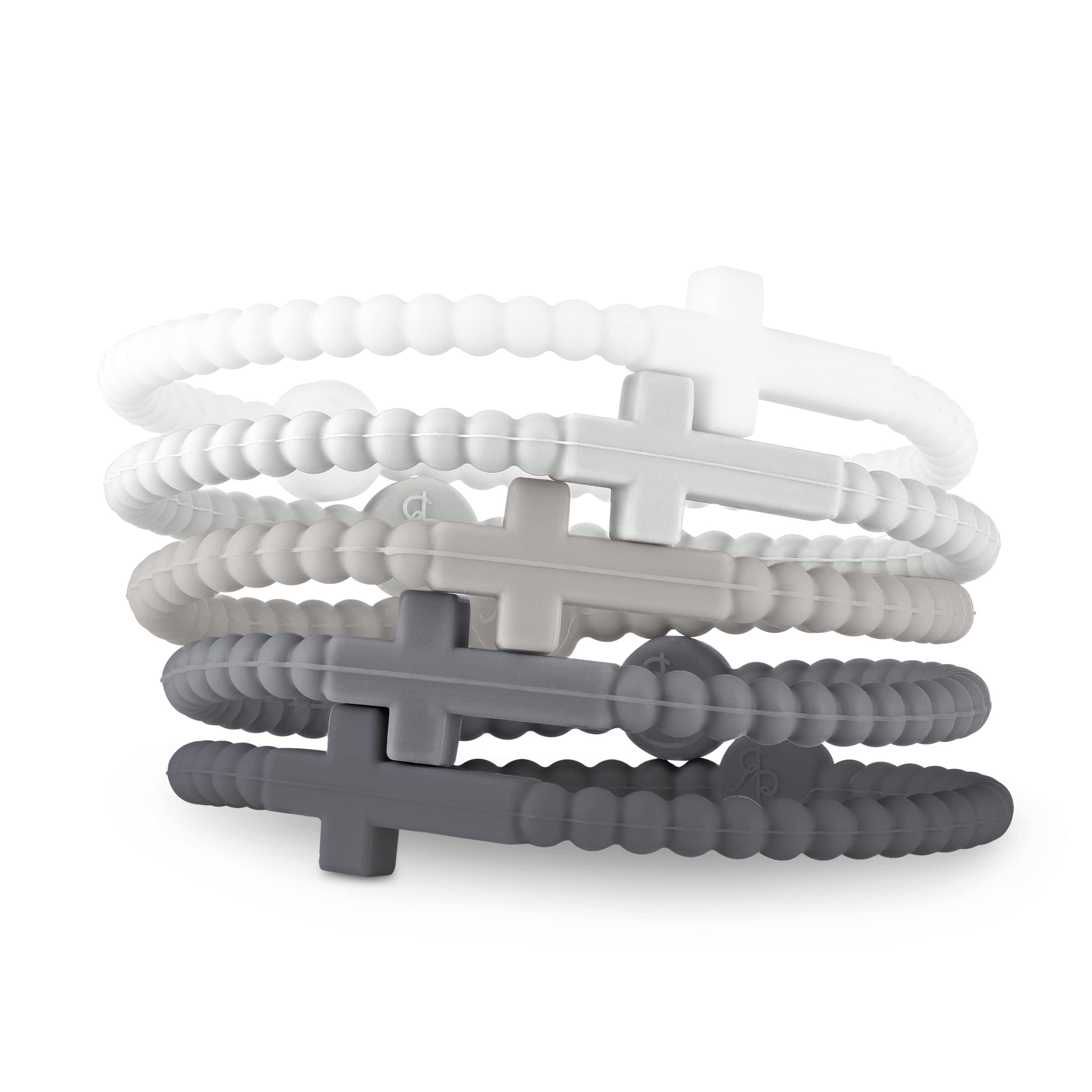 Ryan & Rose Jesus Bracelets - Cross Silicone Bracelet