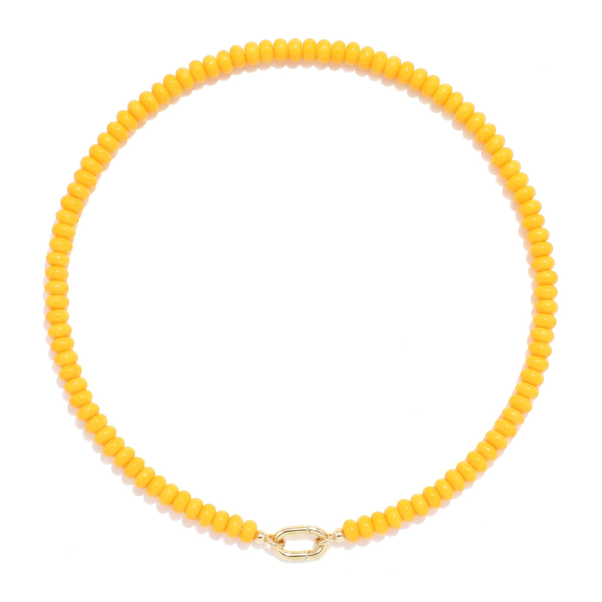 CONRAN KREMIX Colorful Stone Beaded Necklace for Women,Natural Gemstone Bead Choker Necklaces Boho Summer Beach Layering Necklace Jewelry Gift for Women
