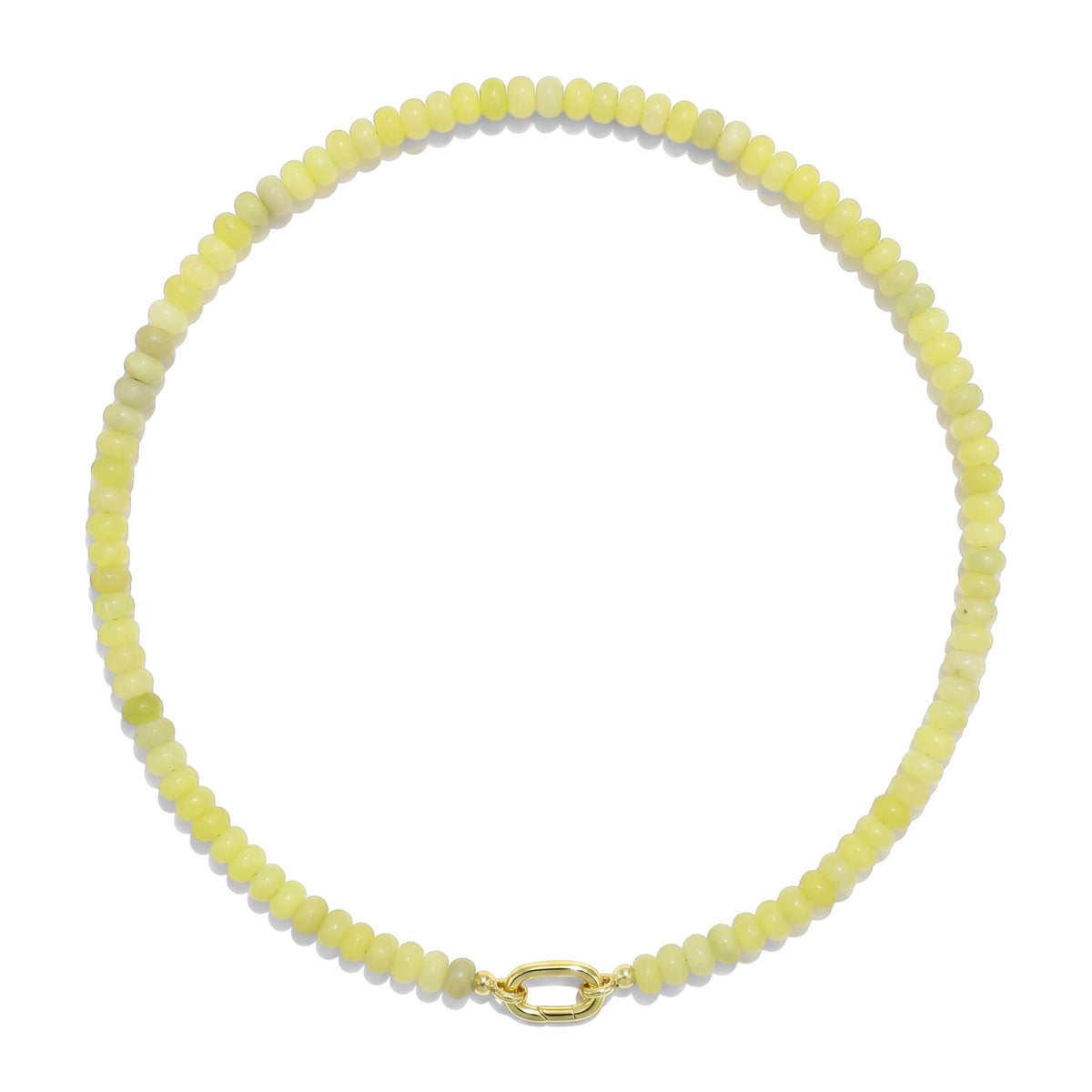 CONRAN KREMIX Colorful Stone Beaded Necklace for Women,Natural Gemstone Bead Choker Necklaces Boho Summer Beach Layering Necklace Jewelry Gift for Women