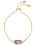 Kendra Scott Elaina Adjustable Chain Bracelet for Women, Fashion Jewelry, Gold-Plated