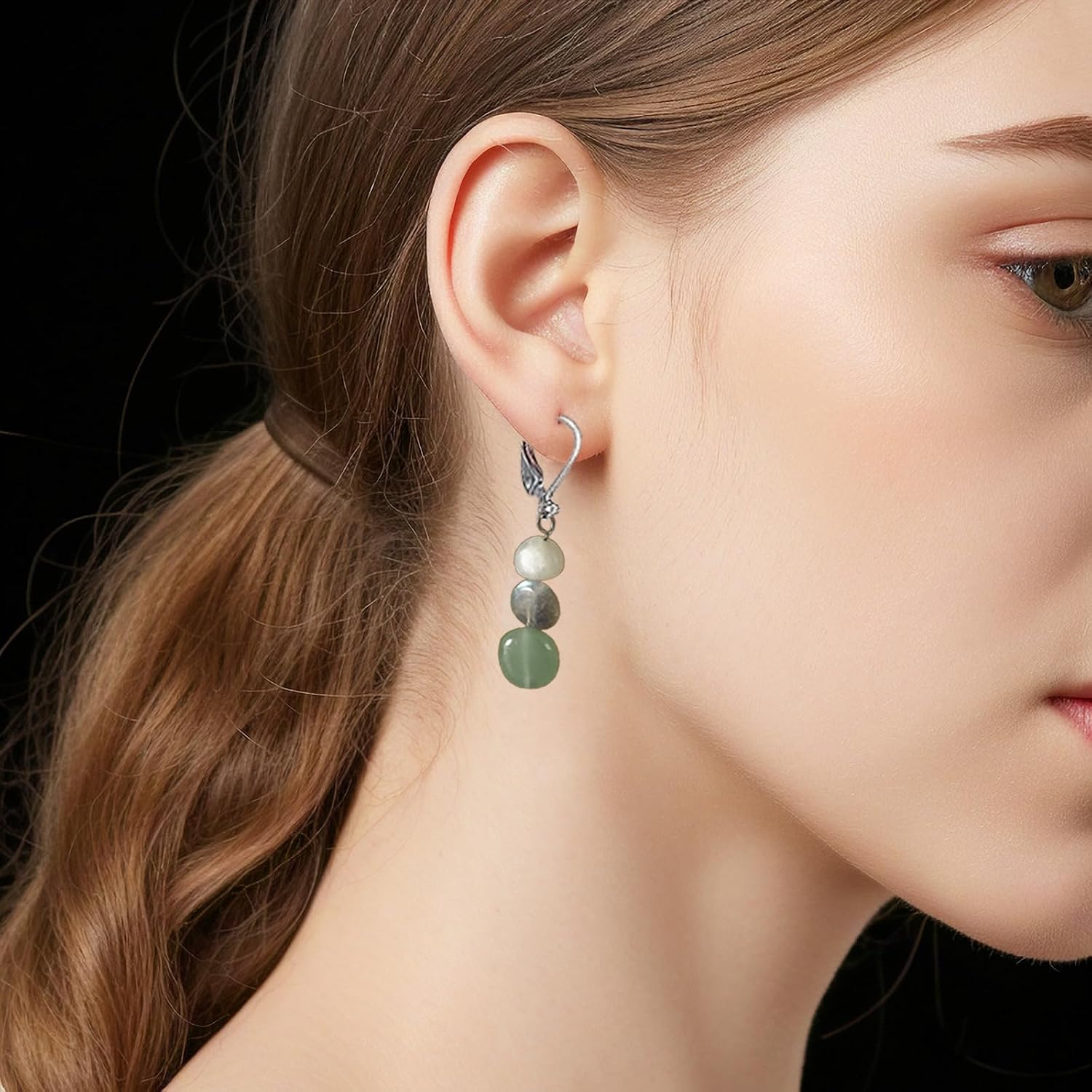 New Beginnings Crystal Earrings for Women Healing IrregularCrystal Earrings for Her Asymmetry Crystal Jewelry Gifts for Women Gift for New Beginnings