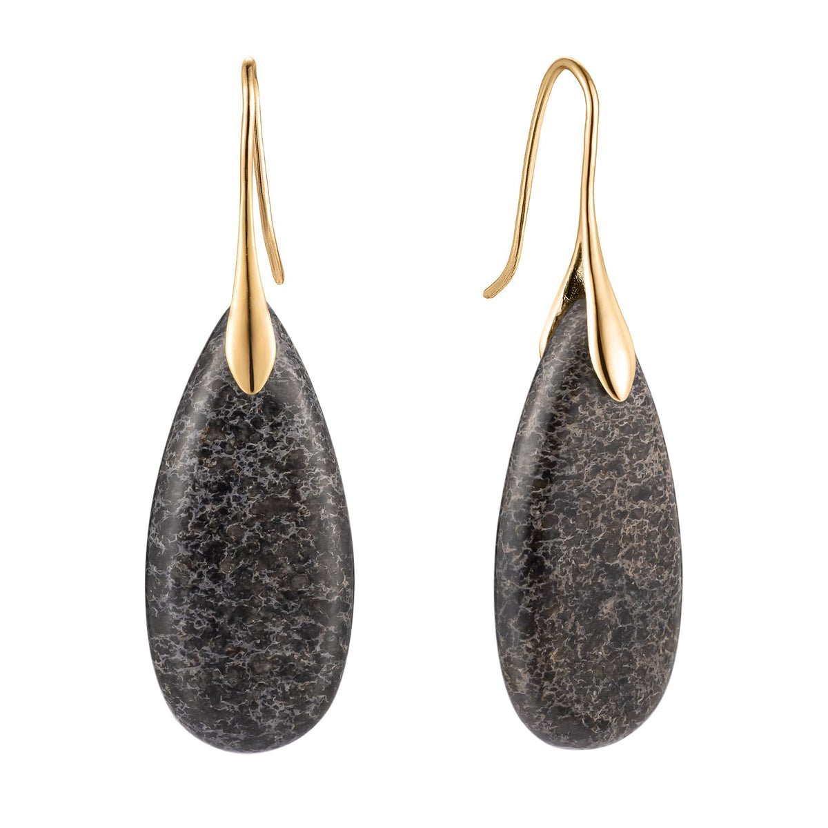 SELOVO Stone Fishhook Dangle Drop Earrings Statement Earrings for Women Stone