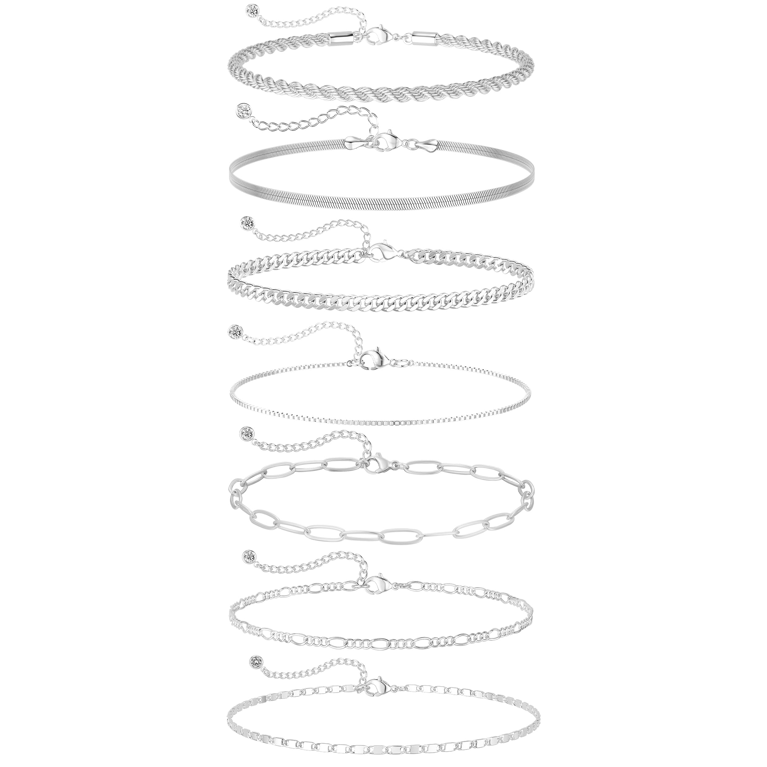BERISO Gold Bracelets for Women, Elegant Adjustable 14K Gold Plated Bracelet for Women, Trendy Minimalist Dainty Gold Bracelet for Everyday Wear