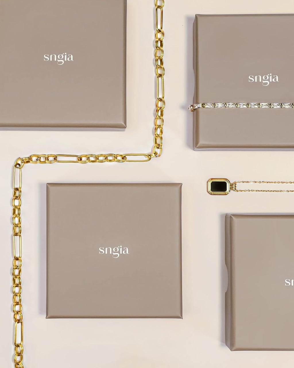 SNGIA Colorful 18K Gold Plated Bracelets for Women, Stack Bangle Beaded Stone Jewelry Accessories Set for Woman, Trendy Fashion Jewelry Gifts