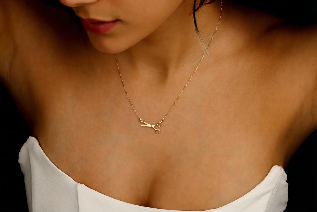 LLWOM Gold Necklace for Women-14k Gold Plated Infinity Necklace Star Of David Necklace Evil Eye Cross Pendants Heart Dainty Gold Necklace For Women