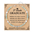 Gifts for Women Moonstone Bracelet, Amazonite Imperial Jasper Bracelets | Christmas Birthday Valentines Mothers Day Graduation Gifts Natural Stone Stainless Steel Beads Bracelets
