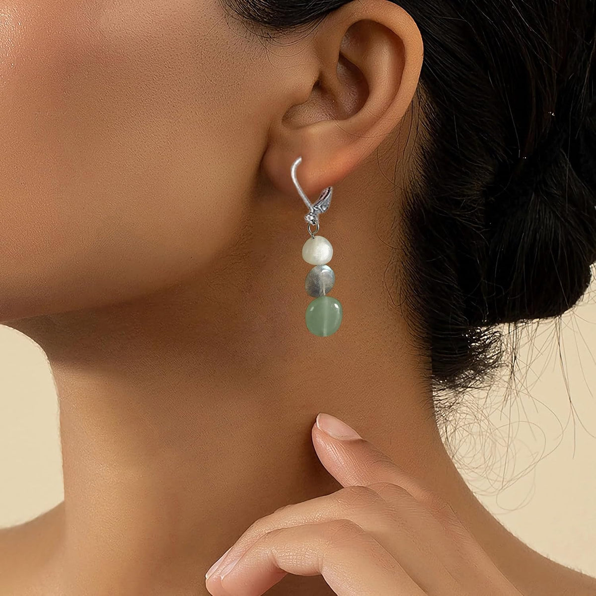 New Beginnings Crystal Earrings for Women Healing IrregularCrystal Earrings for Her Asymmetry Crystal Jewelry Gifts for Women Gift for New Beginnings