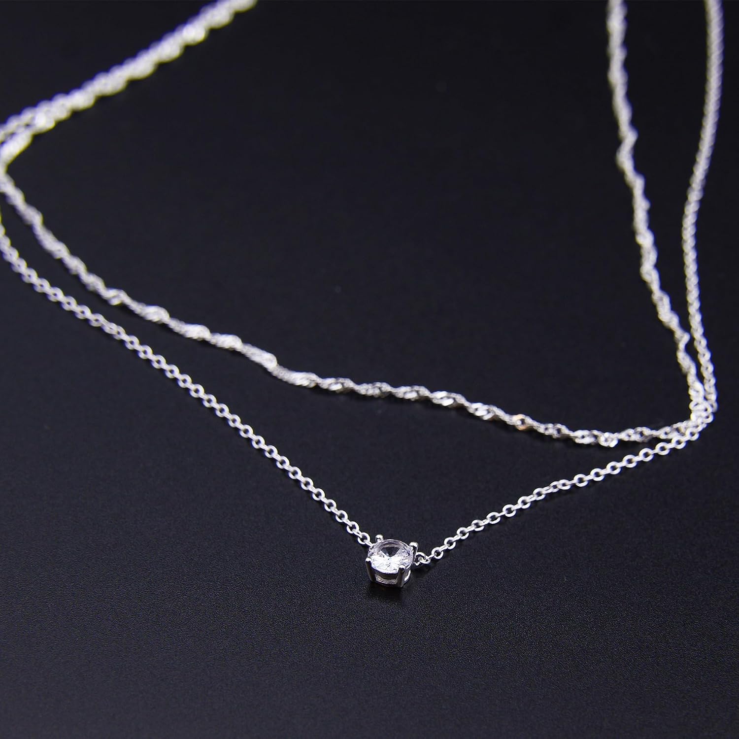 Unisex Celestial Gold Pendant Necklaces, Sun/Moon/Star/Angle Celestial Elements Unisex Choker Gold Lover Chains for Men and Women Jewelry