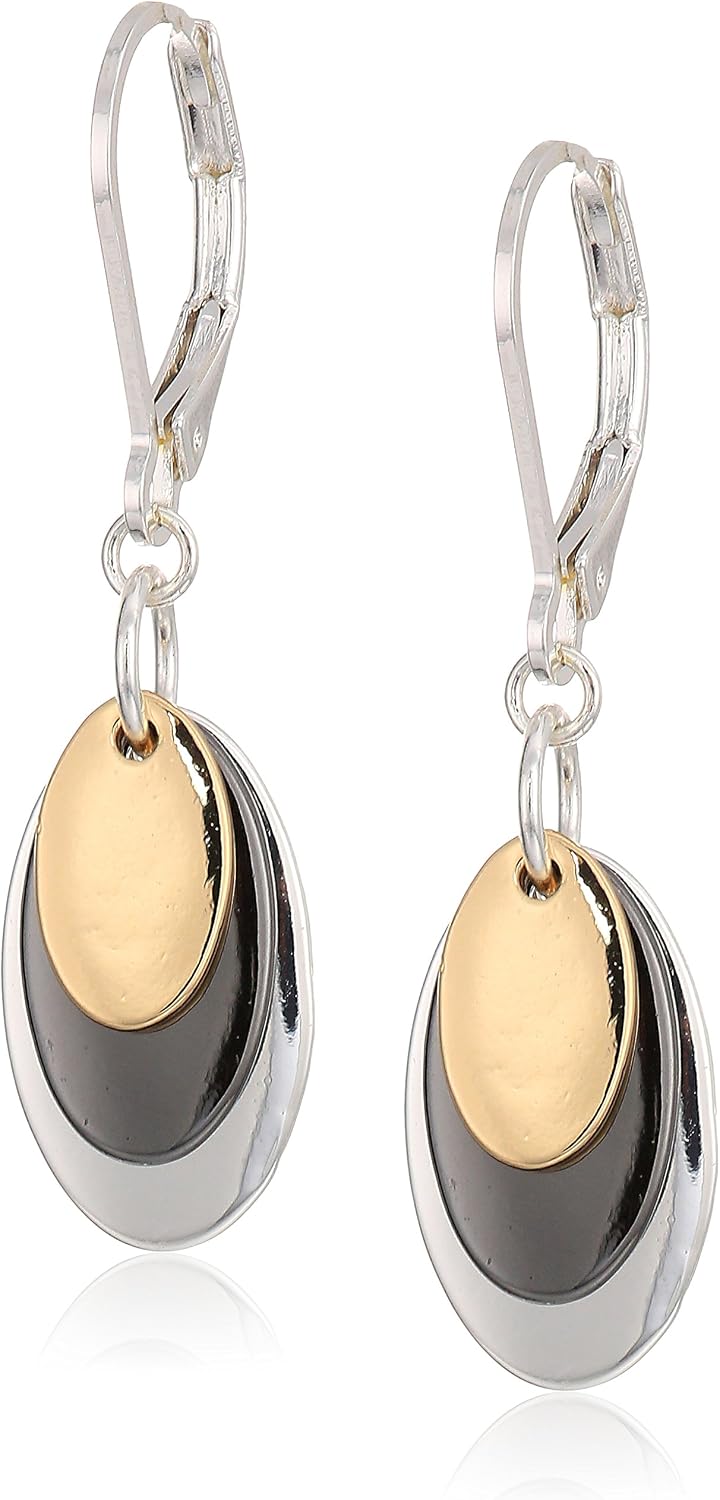 Nine West Women's Drop Earrings, Fashion Jewelry Accessories for Everyday and Special Occasion Wear, Lightweight Statement Earrings for Day and Evening Looks